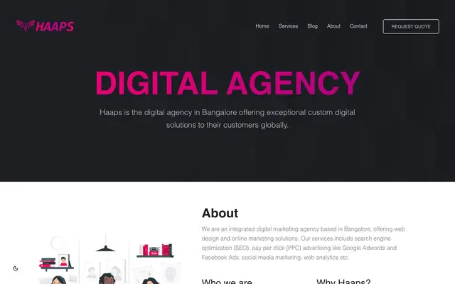 HAAPS website