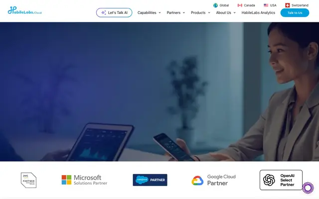 HabileLabs Pvt. Ltd. website