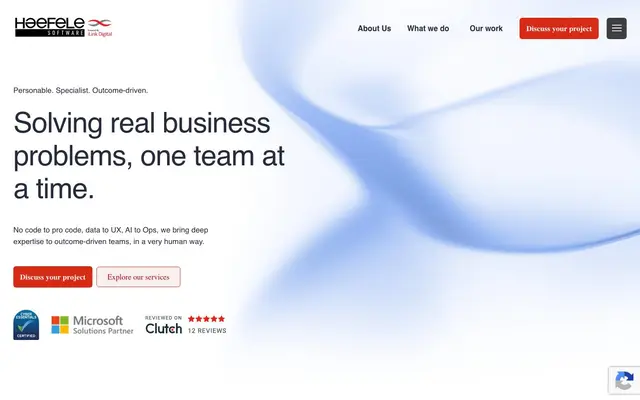 Haefele Software website