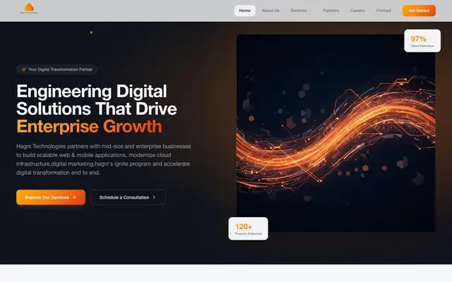 Hagni Technologies website