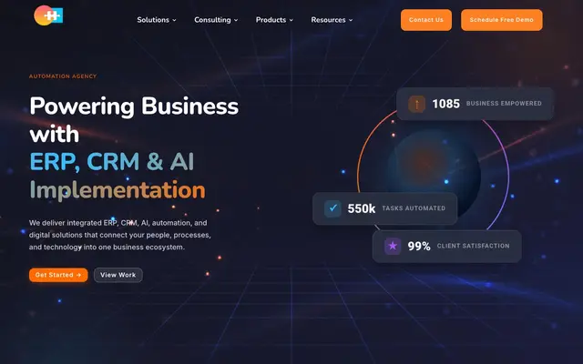 Hakimi Web Solutions website