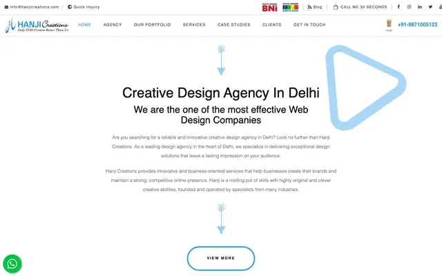 Hanji Creations website