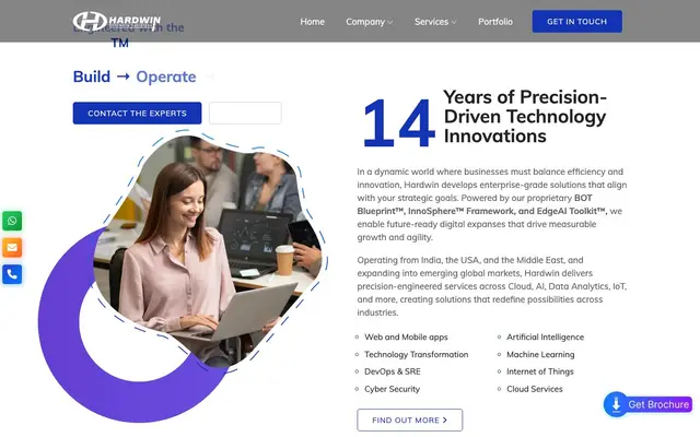 Hardwin Software - Enterprise Applications & Mobile Apps Development website