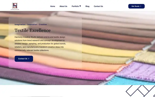 HarmonyCreativeStudio website