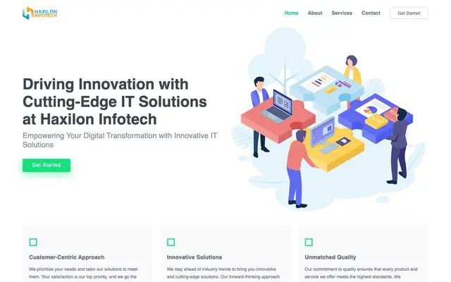 Haxilon Infotech - Web Design Company In Surat | IT Company | Website Development Company website