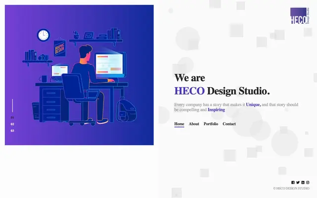 HECO DESIGN STUDIO website