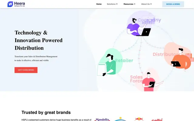 Heera Software Private Limited website