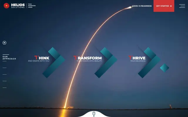 Helios Solutions website
