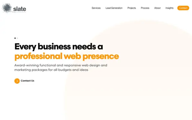 Slate Web Ltd website