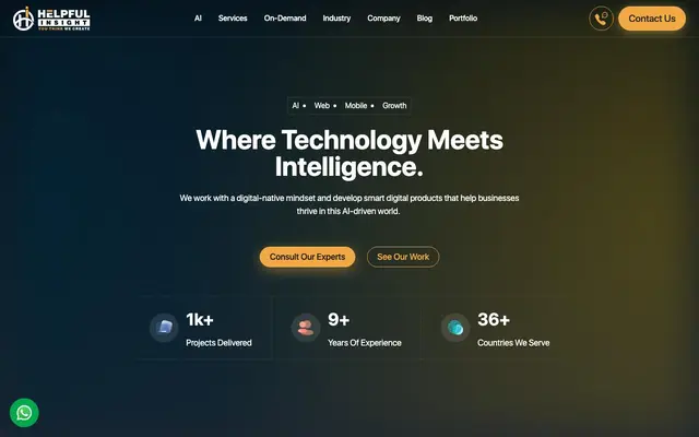 Helpful Insight website