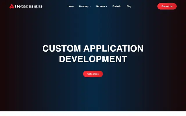 Hexadesigns website