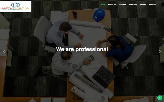 Hexonica Solutions Pvt. ltd. website
