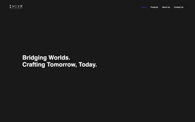 HEXR FACTORY IMMERSIVE TECH PVT LTD website