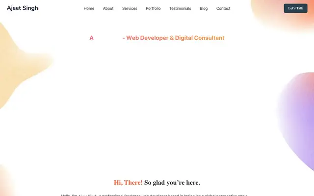 Ajeet Singh website