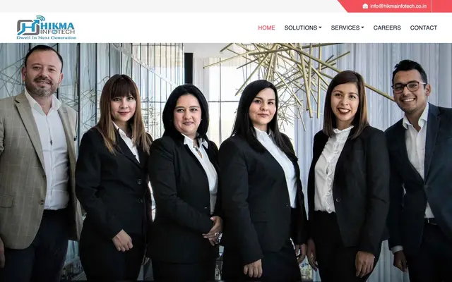 Hikma Infotech website