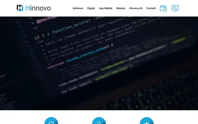 Hinnovo Srl website