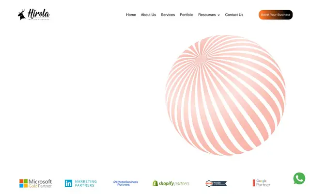 Hirola InfoTech Solutions Pvt Ltd website