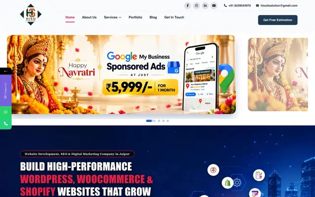 HISU IT SOLUTION website