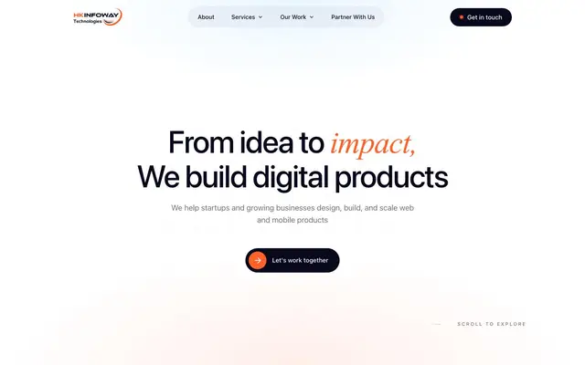 HKinfoway Technologies website