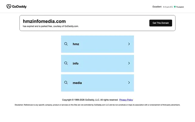 HMZ Infomedia website