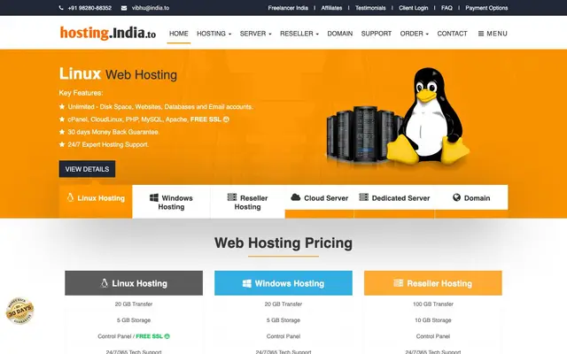 India.To website