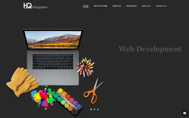 HQ INFOSYSTEM website