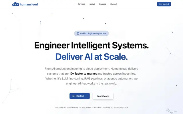 Humancloud website