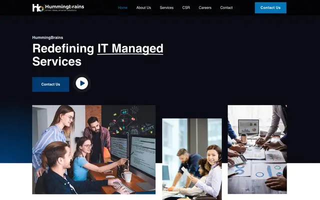 HummingBrains Technologies Private Limited website