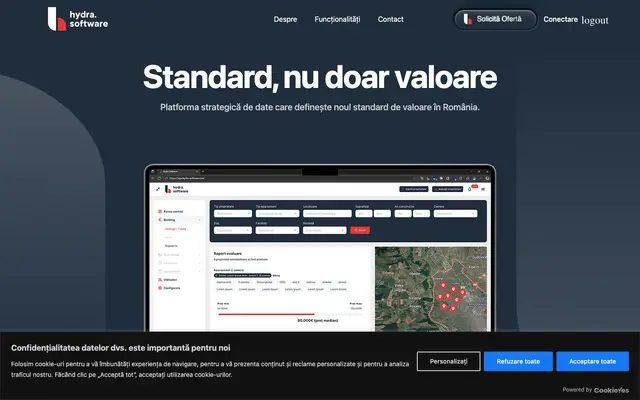 Hydra Software website