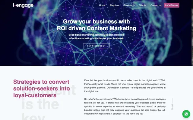 i-engage website