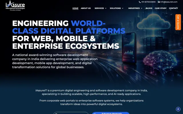 iAssure International Technology Pvt Ltd website