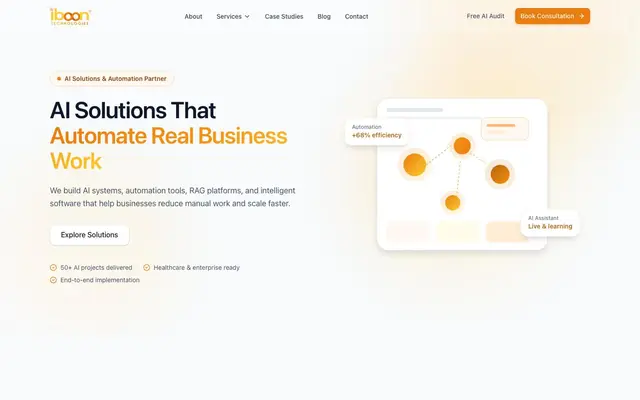 iBoon Technologies website
