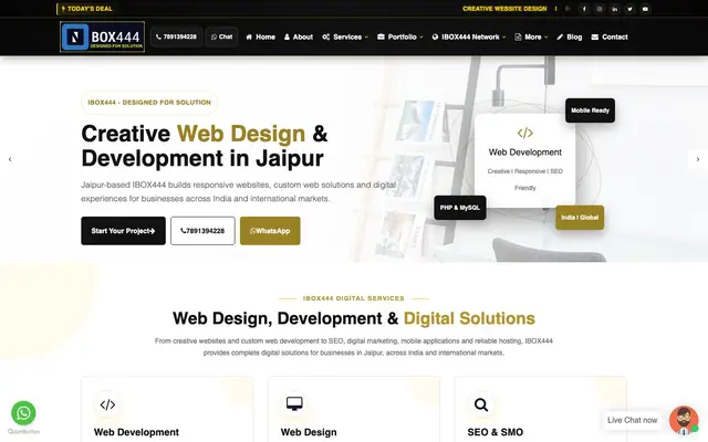 IBOX444 website