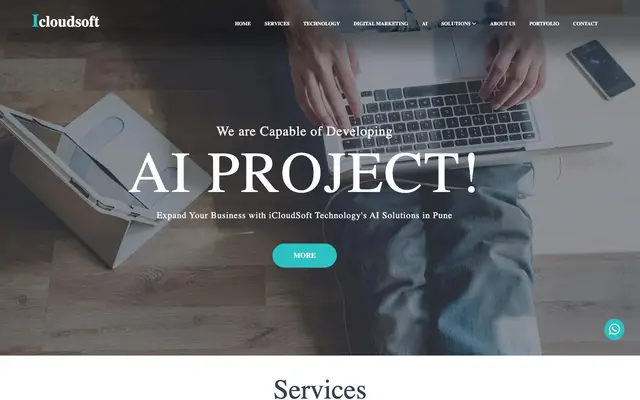 iCloudsoft Technology website