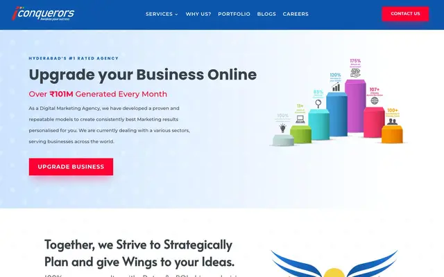 iConquerors website