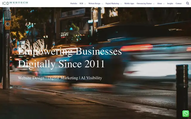 ICO WebTech Pvt. Ltd website