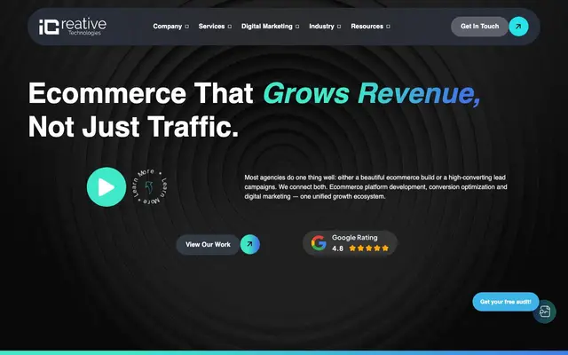 iCreative Technologies website