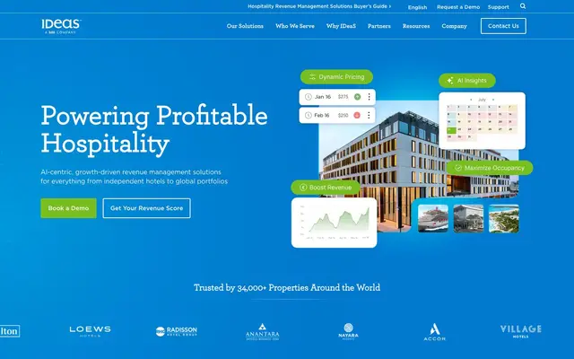 IDeaS - A SAS Company website