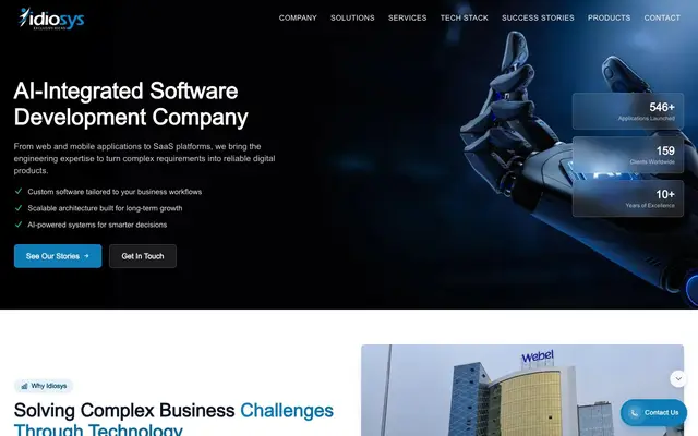 Idiosys website