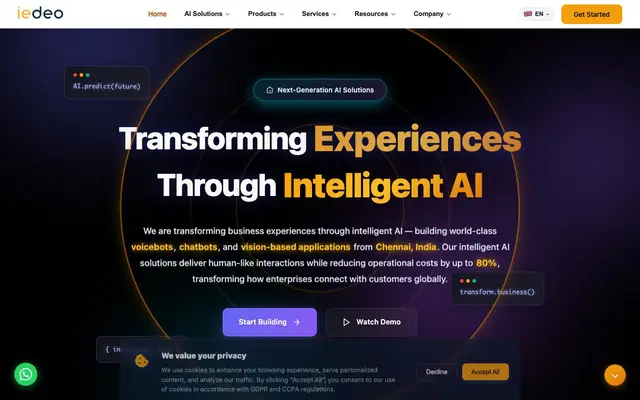 iedeo Tech Labs Private Limited website