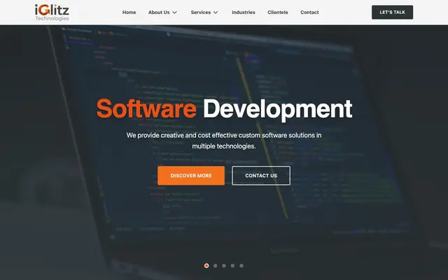 iGlitz Technologies website
