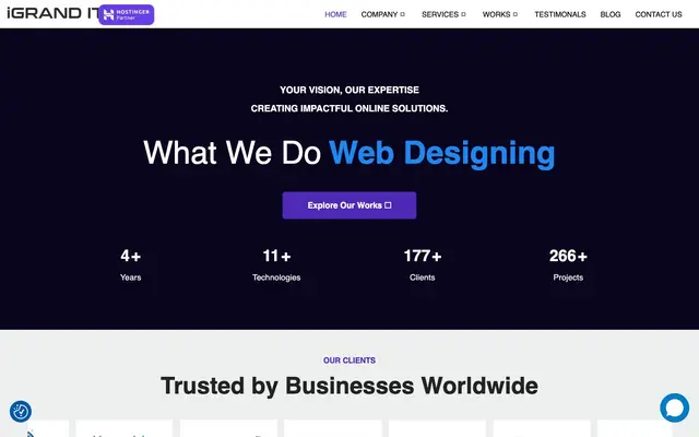 iGRAND IT website