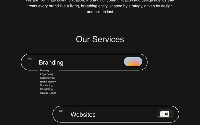 Illuminate Communication website