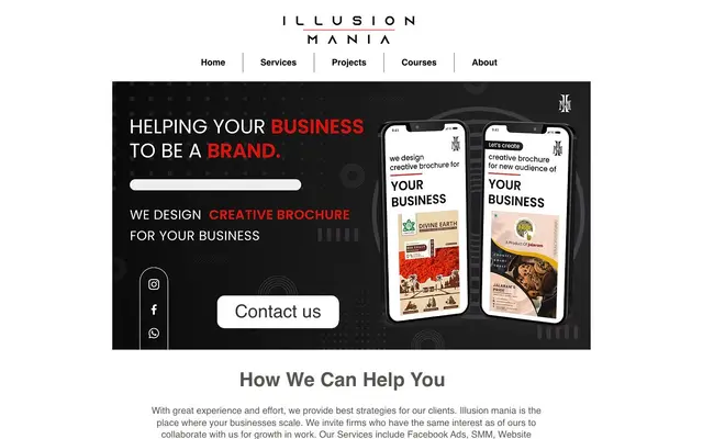 Illusion mania website