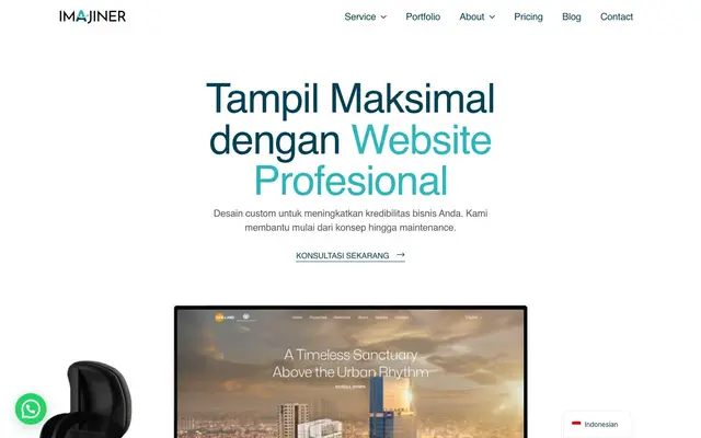 Imajiner - Jasa Pembuatan Website website
