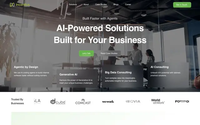 Incentius website