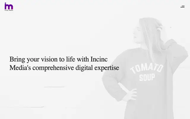 Incinc Media | Web, App, Graphics & Digital Marketing Agency website
