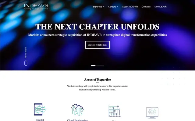 Indeavr website