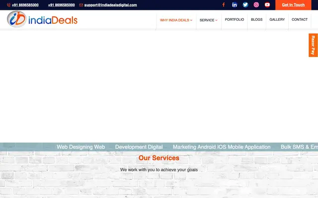 India Deals Digital Media website