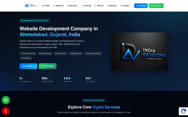 Ashesh Varma website